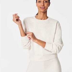 Spanx Airessentials Crewneck in Oatmeal Heather